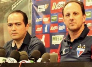 Presidente do Fortaleza explica multa por acerto de Rogério Ceni com o Cruzeiro