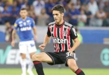 O zagueiro Lucas Kal do São Paulo,pode reforçar o coelho na série B.