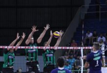 Empurrado pela torcida, América Vôlei vence o Sada Cruzeiro