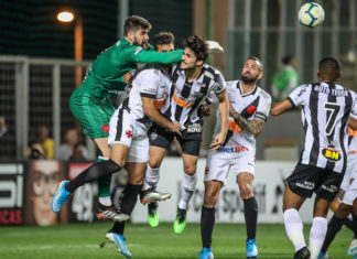 GALO LEVA VIRADA NO HORTO