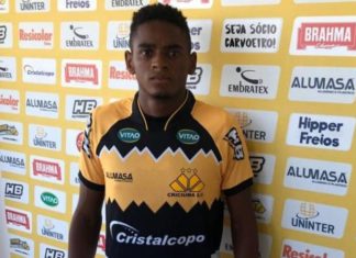 Jogador de Carandaí é o novo reforço do Criciúma-SC