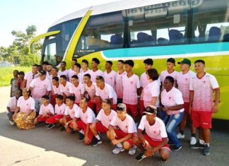 Equipes da base do Bangu, de Joaquim Murtinho embarcam para a disputa de competição na Argentina