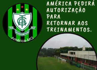 América pedirá autorização à prefeitura de Contagem para retornar treinamentos no CT Lanna Drumond