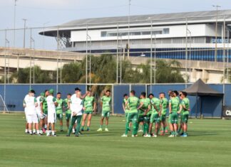 América está pronto para o duelo de ida contra o Internacional na Copa do Brasil