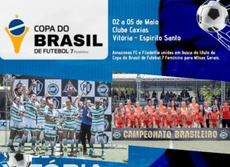 AMAZONAS FC E FILADELFIA REPRESENTAM MINAS GERAIS NA COPA DO BRASIL DE FUTEBOL 7 FEMININO NO ESPIRITO SANTO